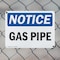 Signmission Gas Pipe OSHA Notice Sign, Plastic, 14in W x 10in L, 2PK OS-2PACK-NS-P-1014-L-13018 - alternate 7